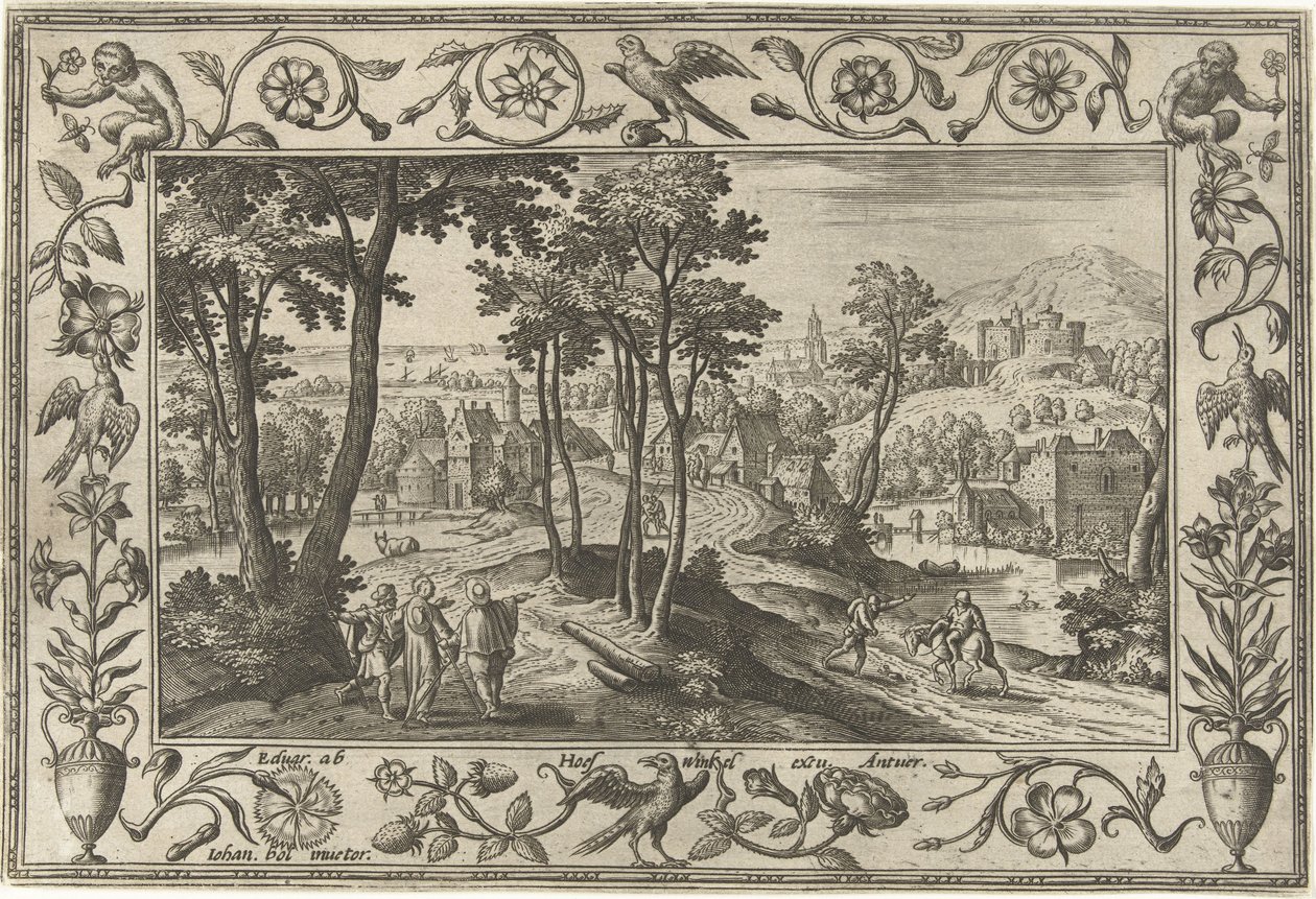 Discepoli di Emmaus da Adriaen Collaert