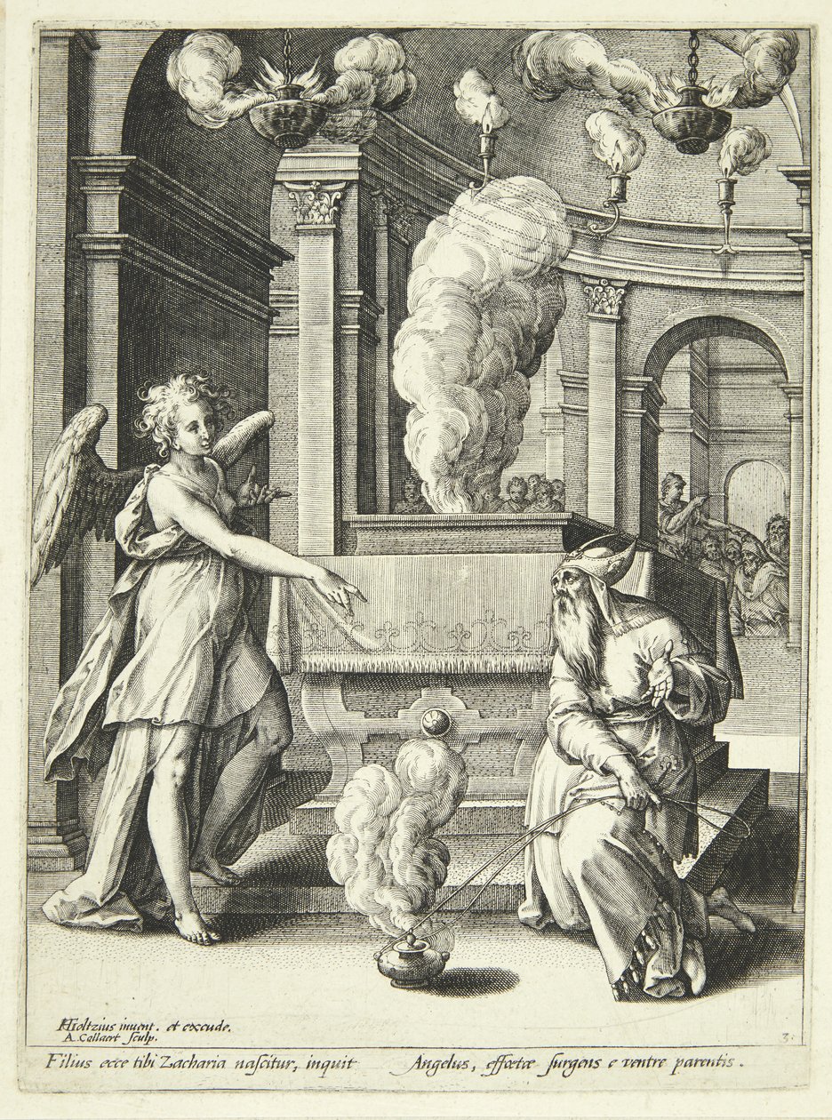 Annunciazione di Giovanni da Adriaen Collaert
