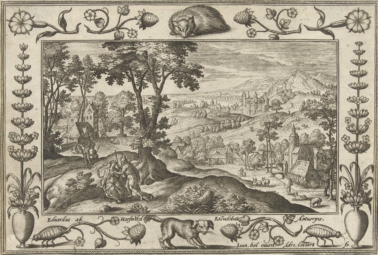 Giuda e Tamar da Adriaen Collaert