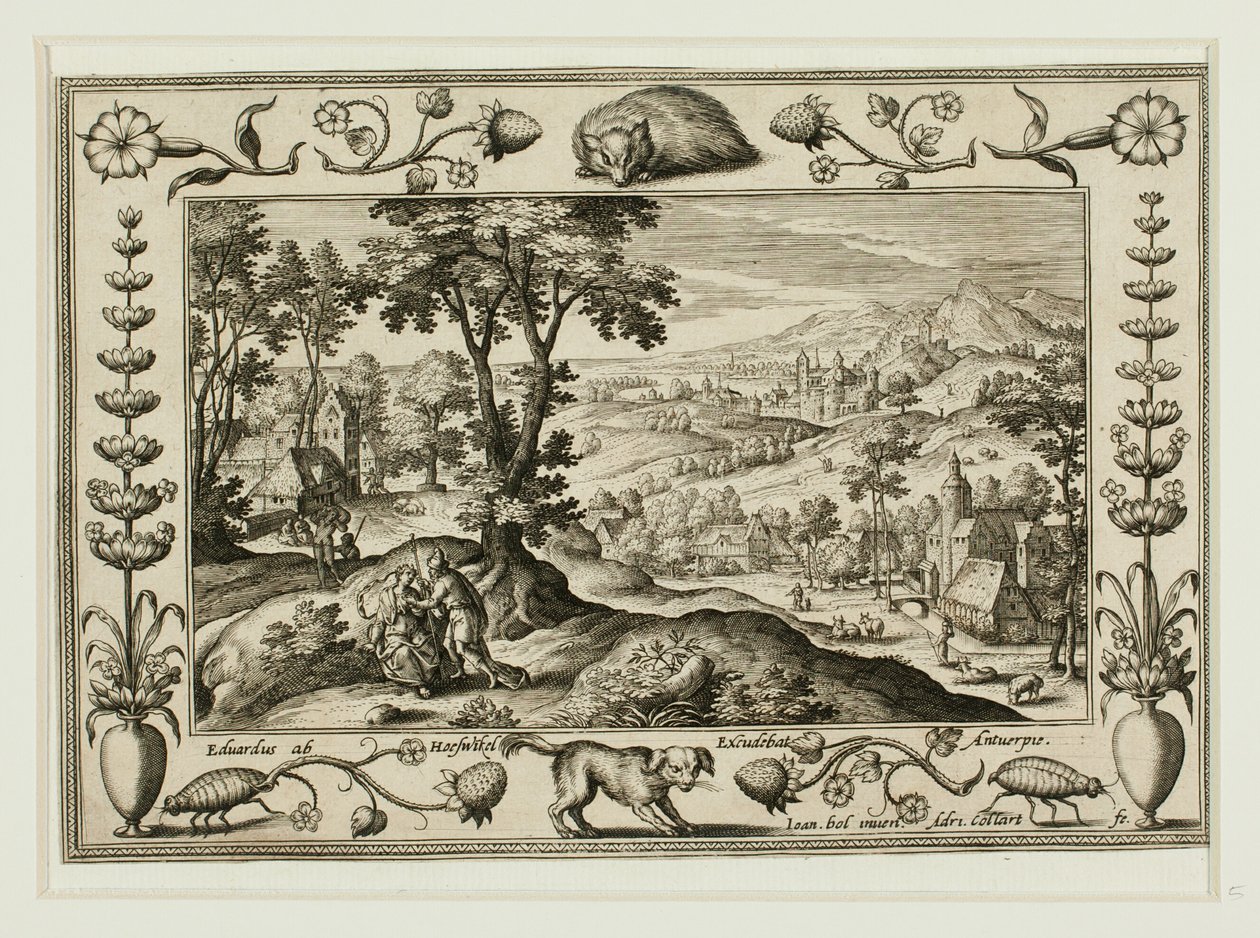 Giuda e Tamar, da Paesaggi con scene dell