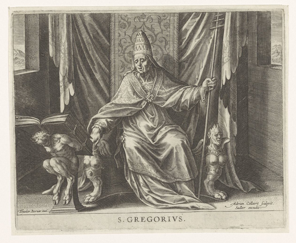 San Gregorio da Adriaen Collaert