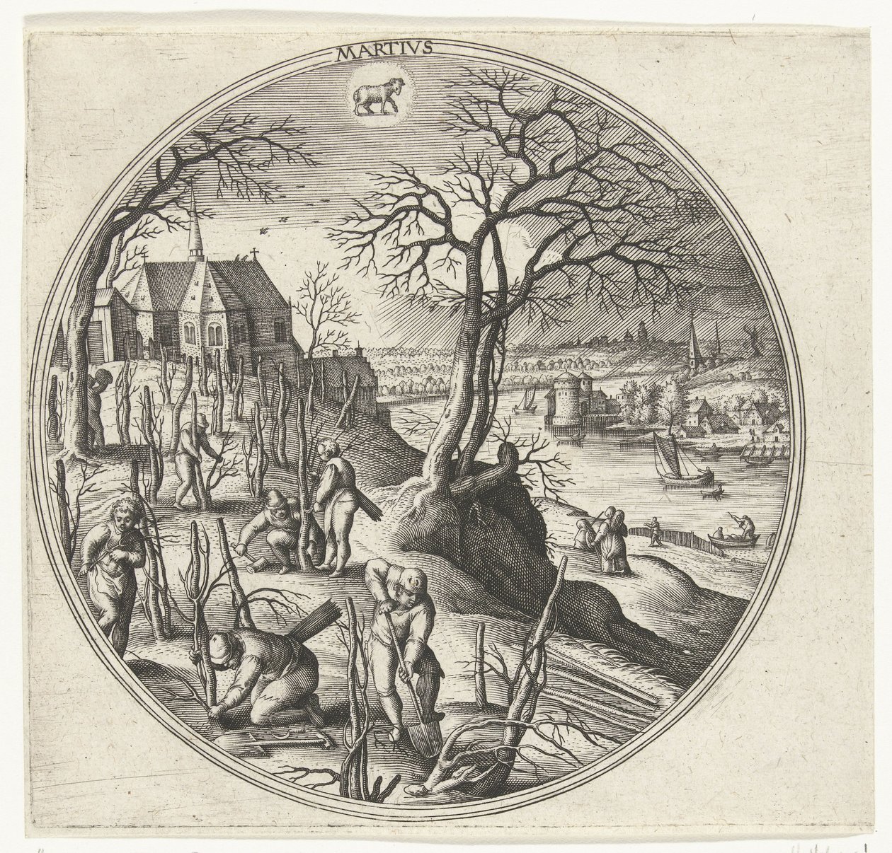 Marzo da Adriaen Collaert