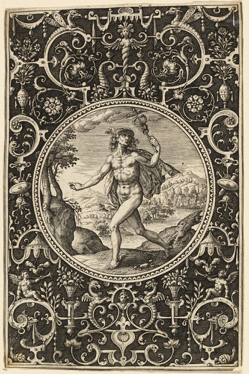 Mercurio da Adriaen Collaert