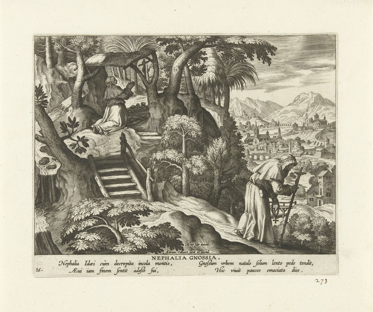 Nephalia di Cnosso da Adriaen Collaert