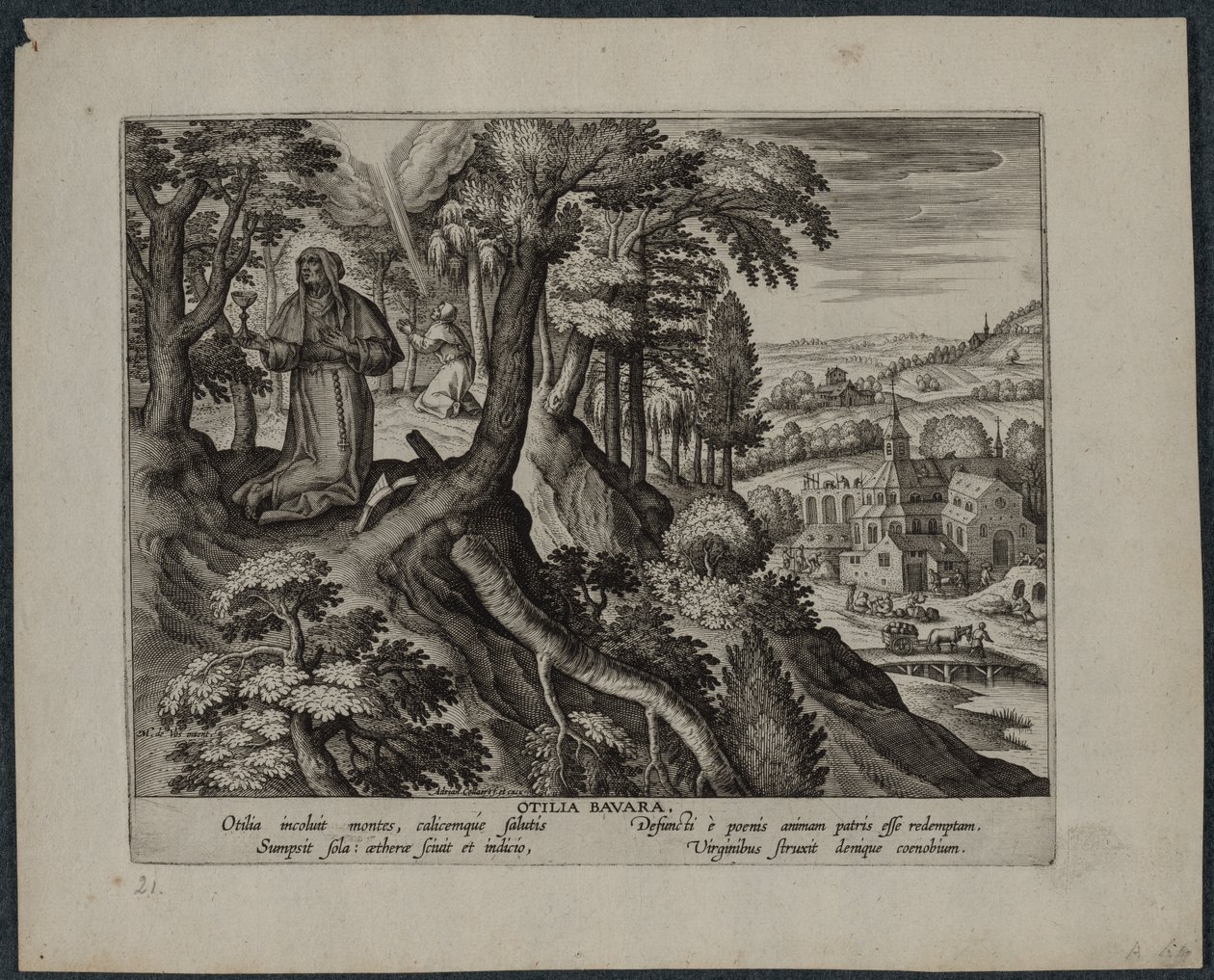 Otilia Bavara da Adriaen Collaert