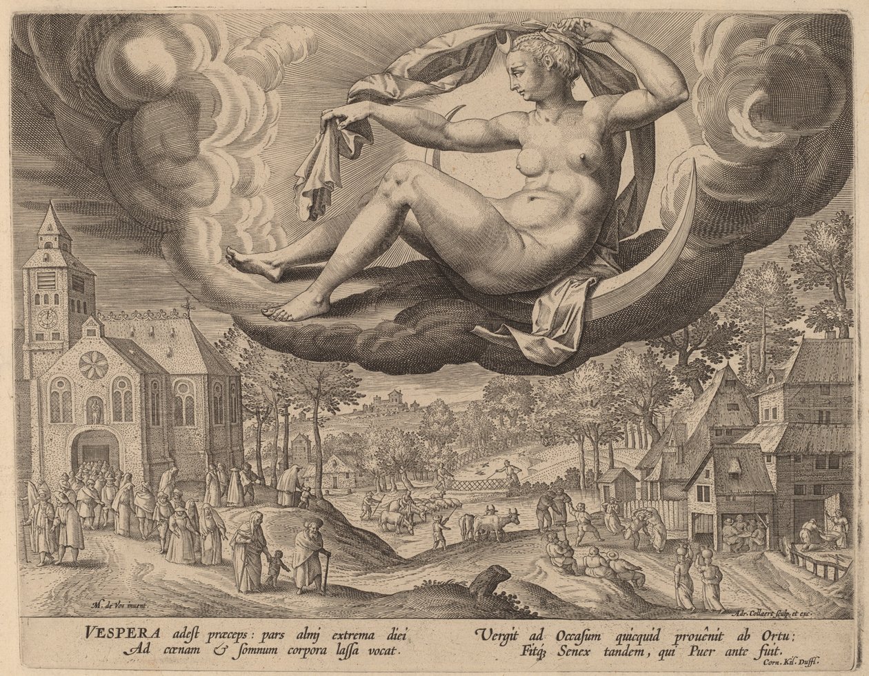 Sera da Adriaen Collaert after Maarten de Vos