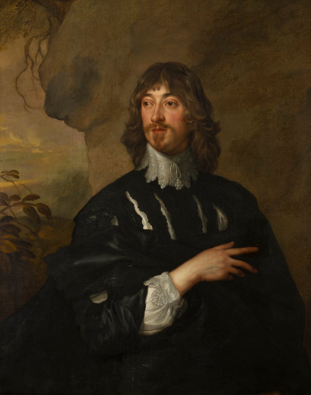 Ritratto del Colonnello, poi Lord Goring. Conte di Norwich (1585-1663), c.1605-63 da Adriaen Hanneman