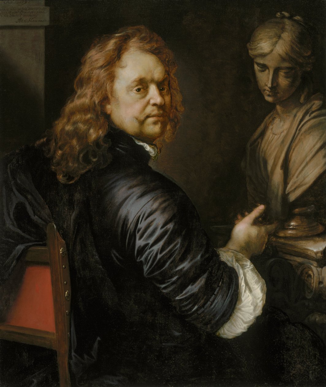 Autoritratto da Adriaen Hanneman