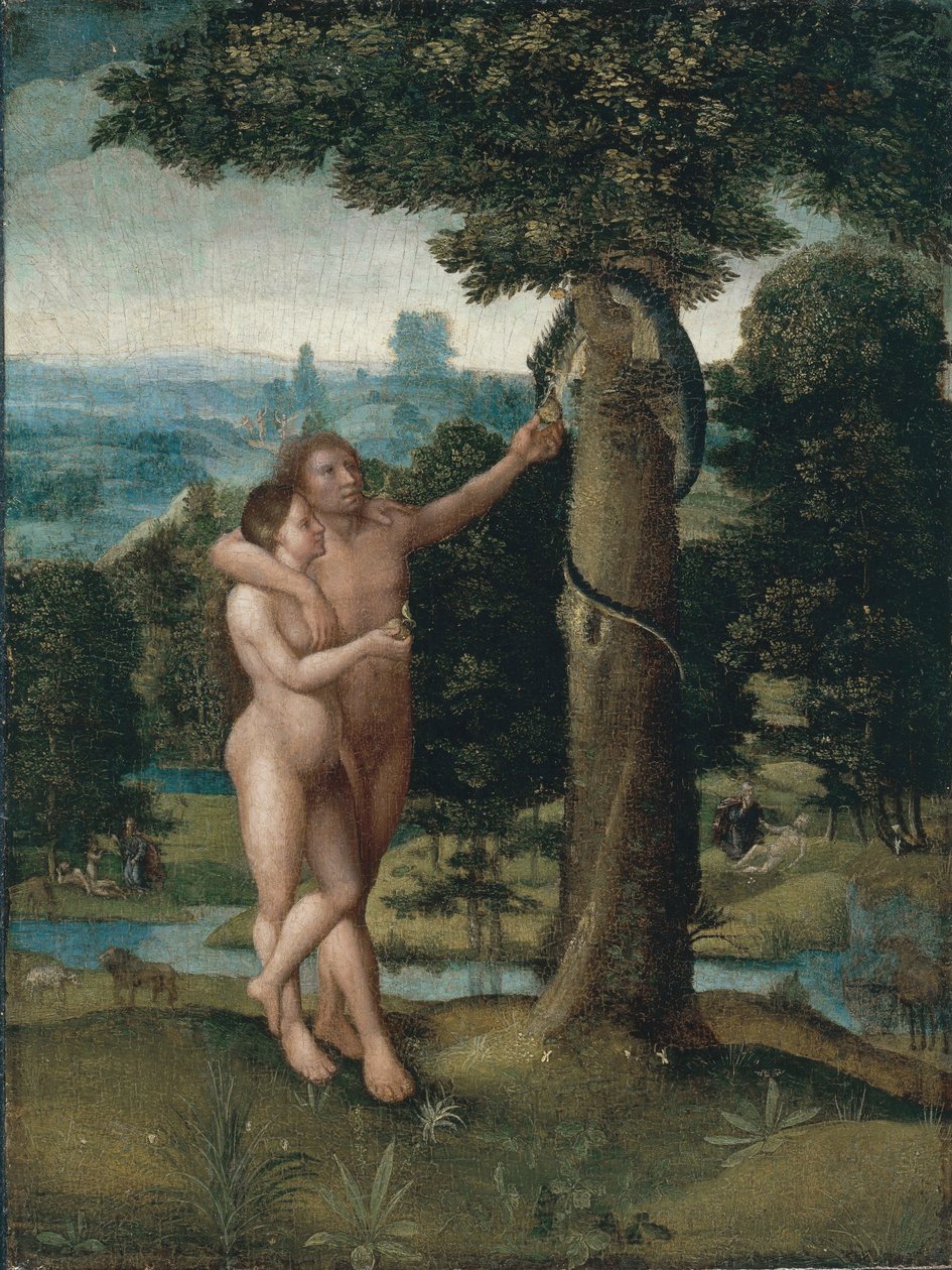 Adamo ed Eva da Adriaen Isenbrandt