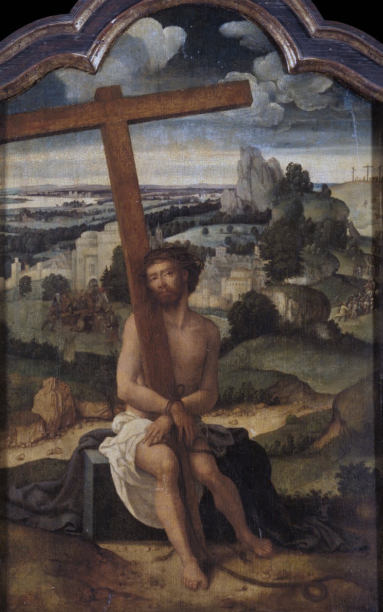 Il Cristo dei dolori da Adriaen Isenbrandt or Isenbrant