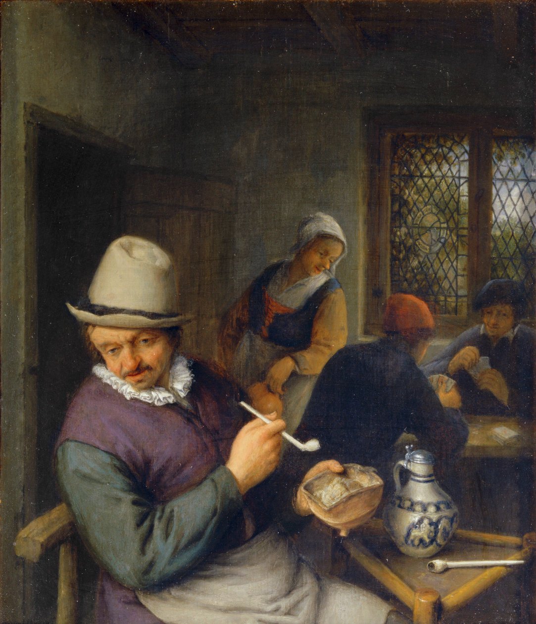 Il fumatore in una taverna ... da Adriaen Jansz. van Ostade