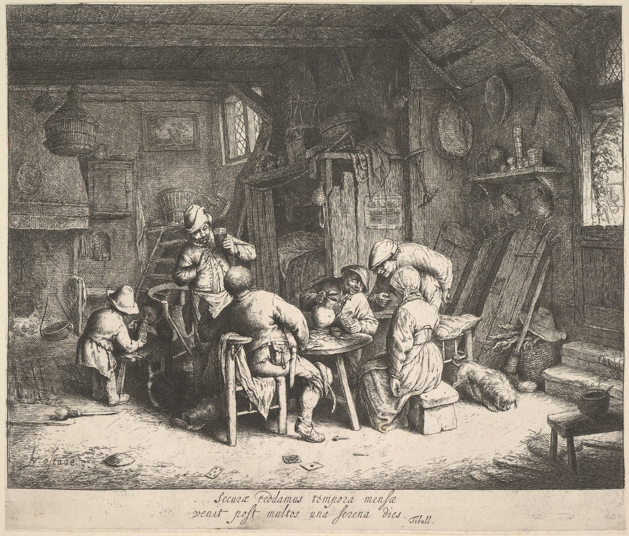 Il gusto, 1610-85 da Adriaen Jansz. van Ostade
