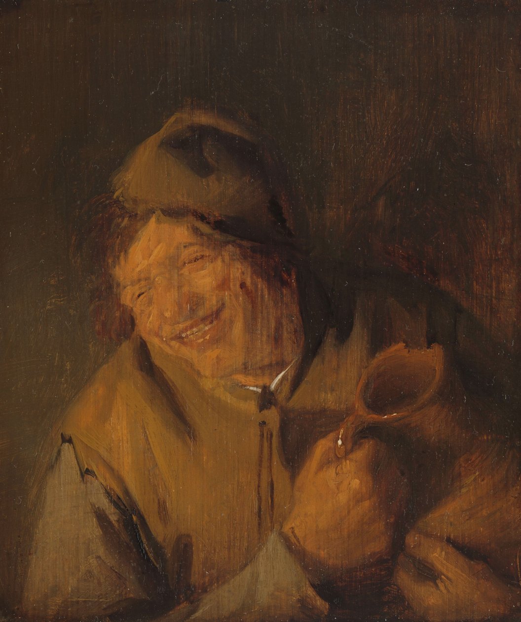 Il contadino allegro da Adriaen Jansz. van Ostade
