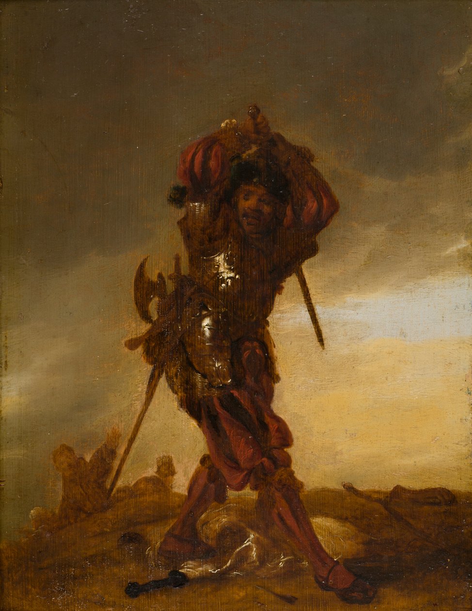 Un Soldato Svizzero: Un Mercenario da Adriaen Pietersz. van de Venne