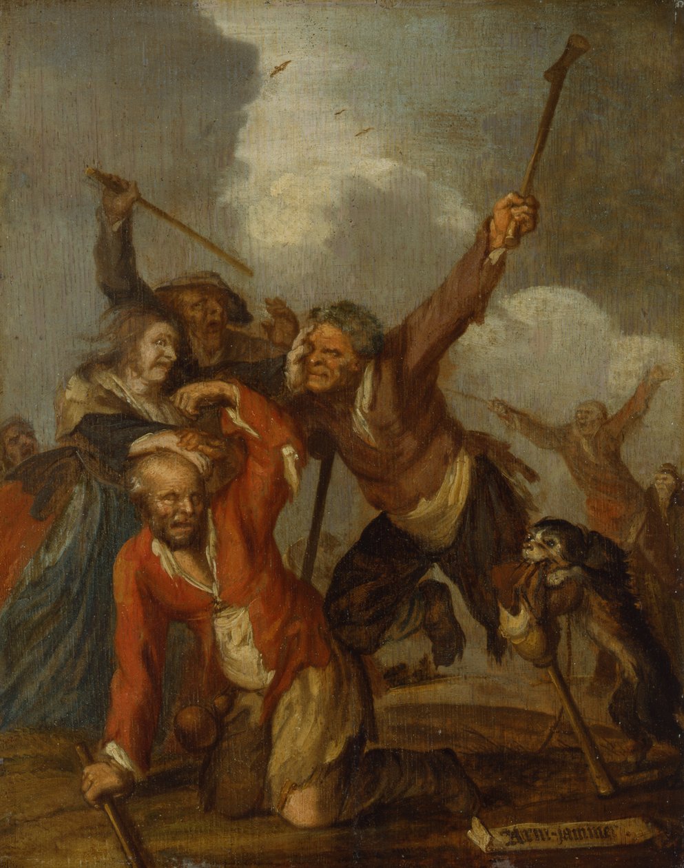 Miseria da Adriaen Pietersz van de Venne