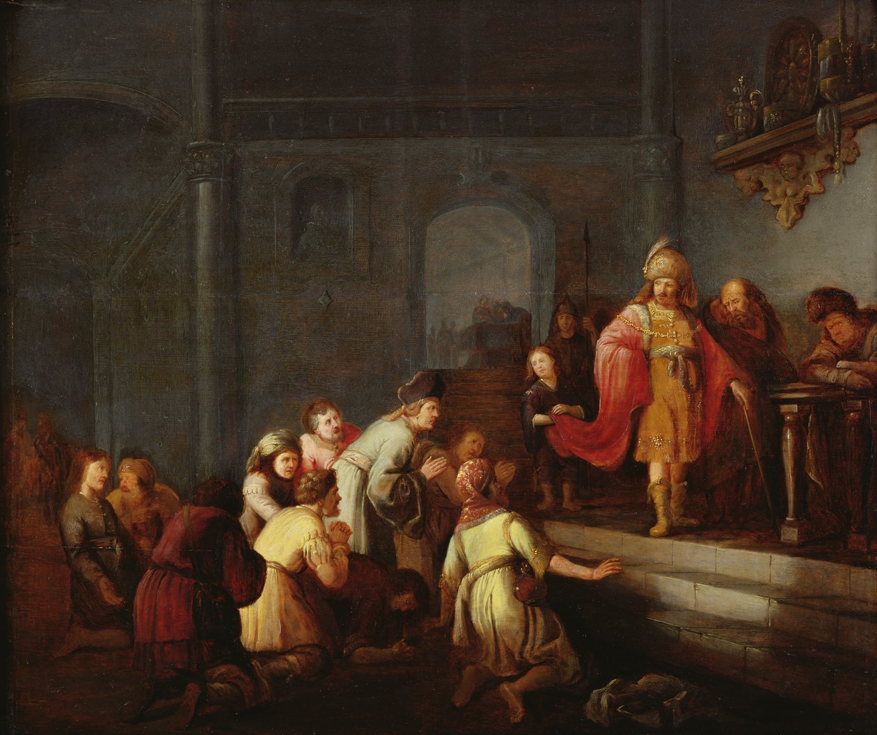 Giuseppe e i suoi Fratelli da Adriaen Verdoel
