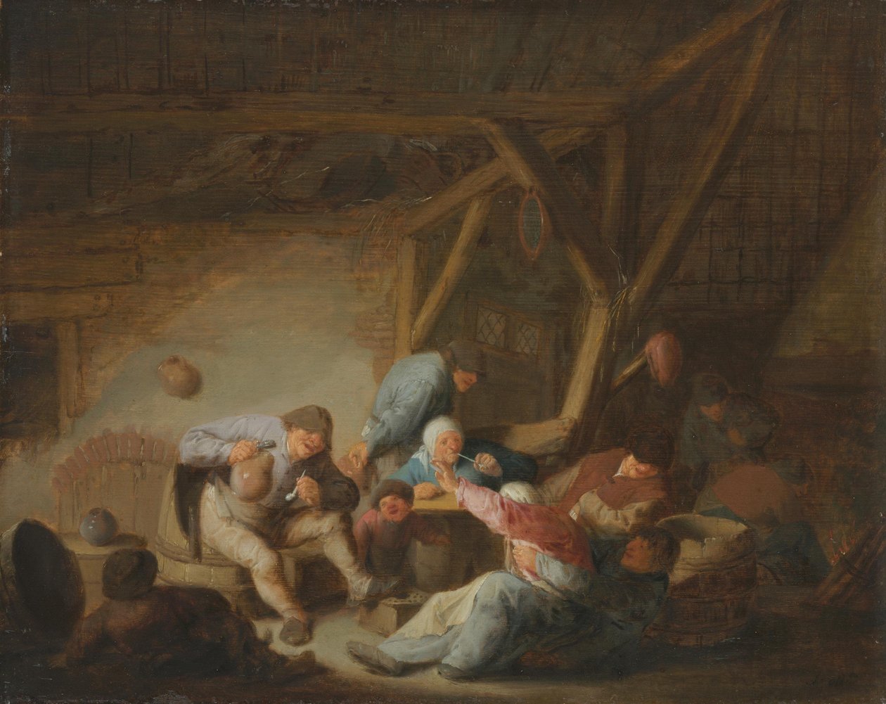 Sala rustica da Adriaen van Ostade