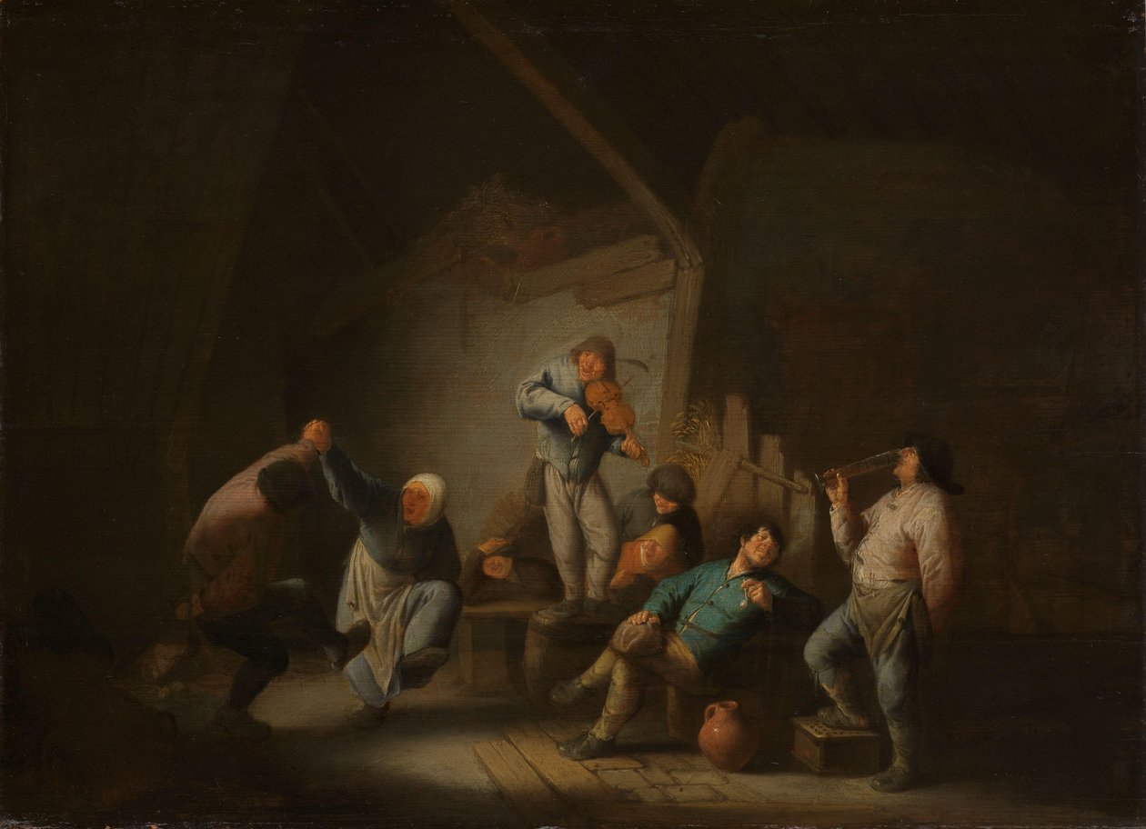 Coppia che balla da Adriaen van Ostade