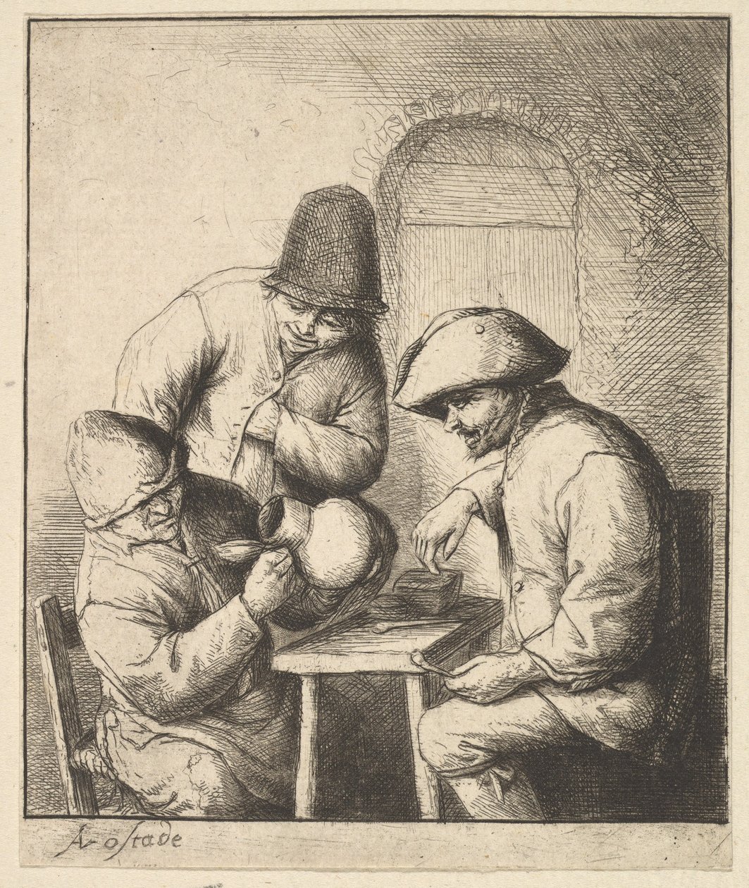 Brocca vuota da Adriaen van Ostade