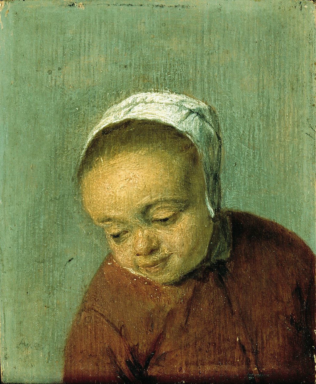 Testa di ragazza da Adriaen van Ostade