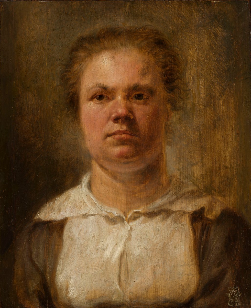 Busto di donna da Adriaen van Ostade