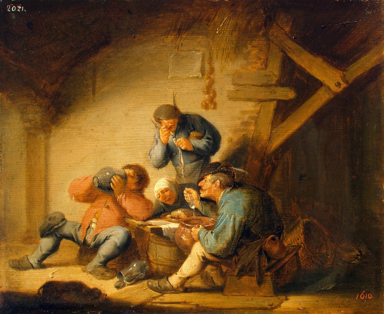 Senso del gusto da Adriaen van Ostade