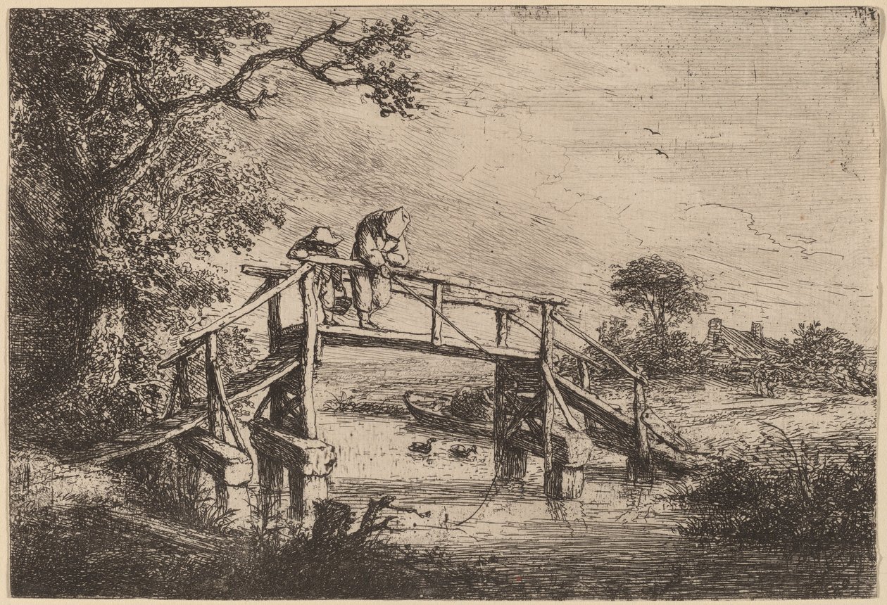 Il Pescatore da Adriaen van Ostade