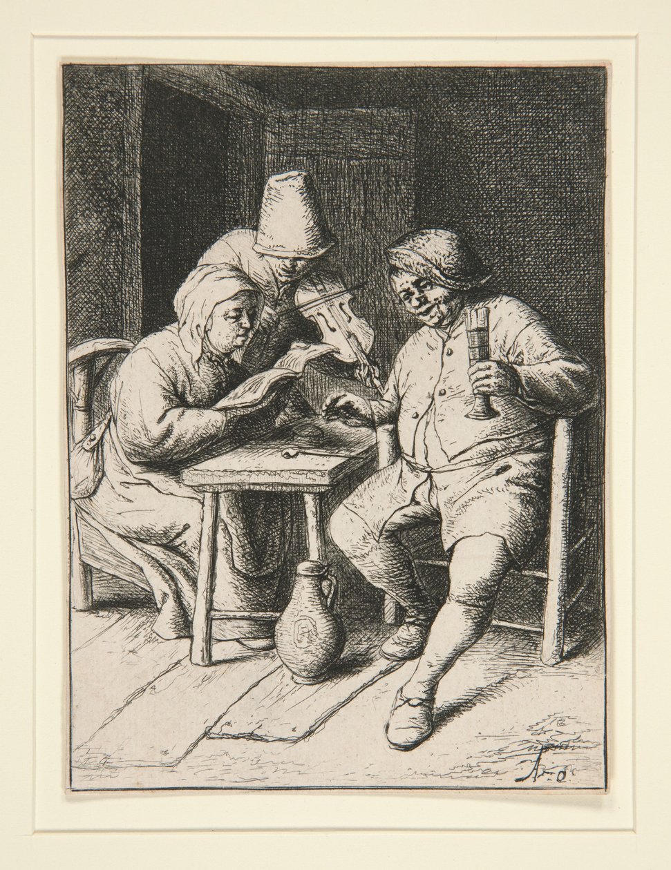 Il concerto da Adriaen van Ostade