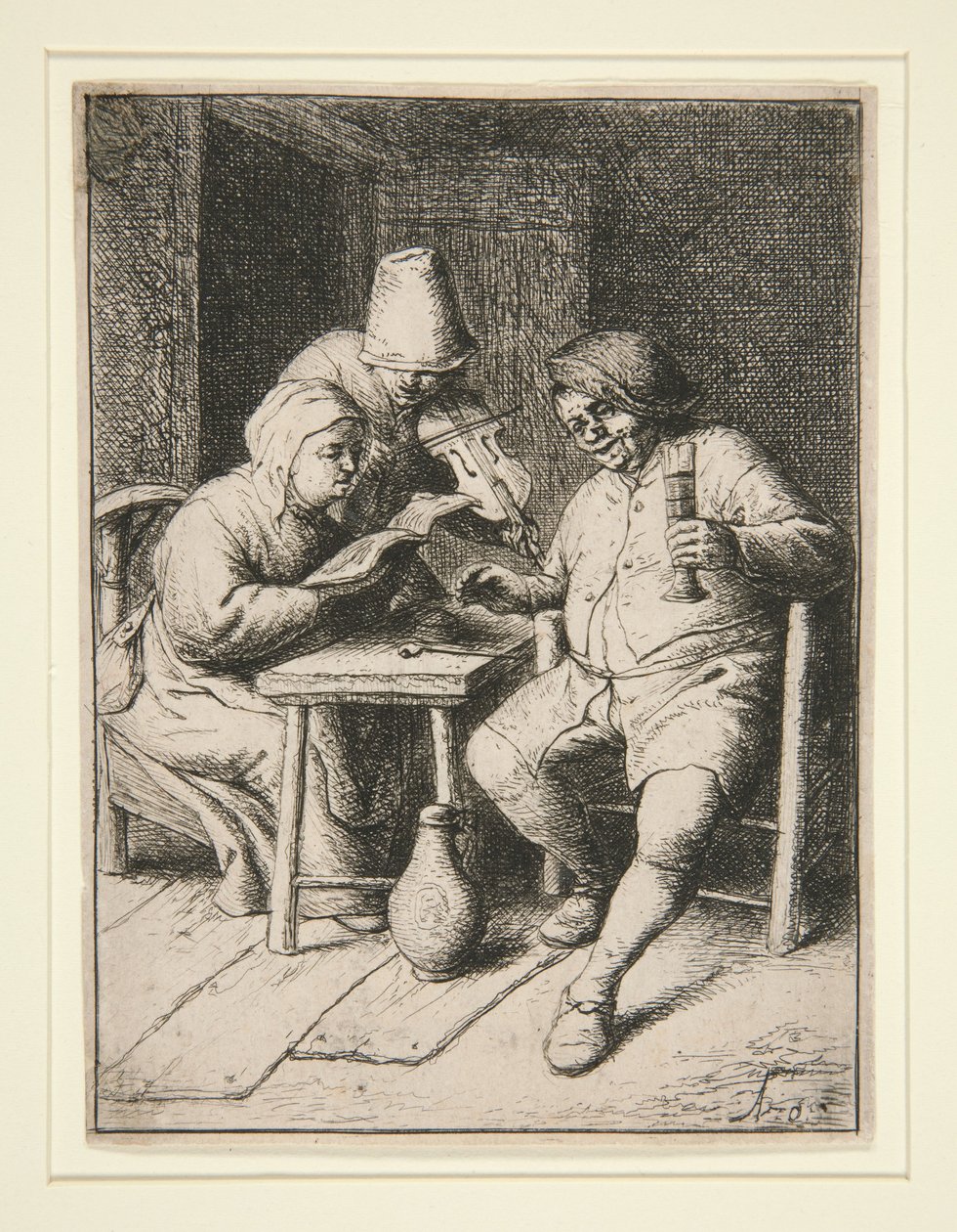 Il concerto da Adriaen van Ostade
