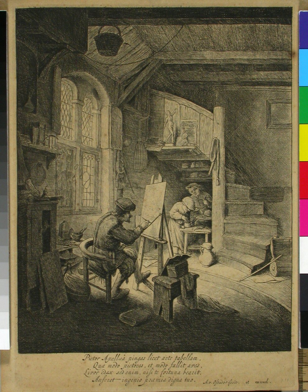 Il pittore da Adriaen van Ostade