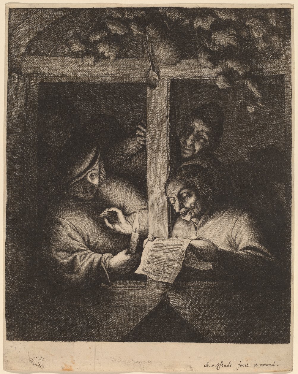 I cantanti da Adriaen van Ostade