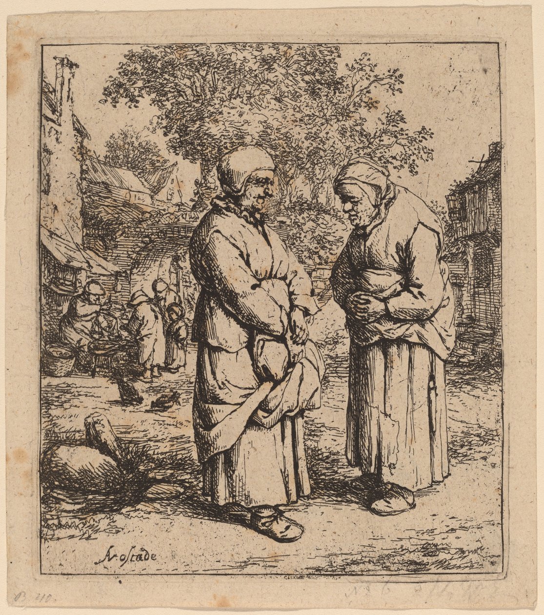 Due Pettegole da Adriaen van Ostade