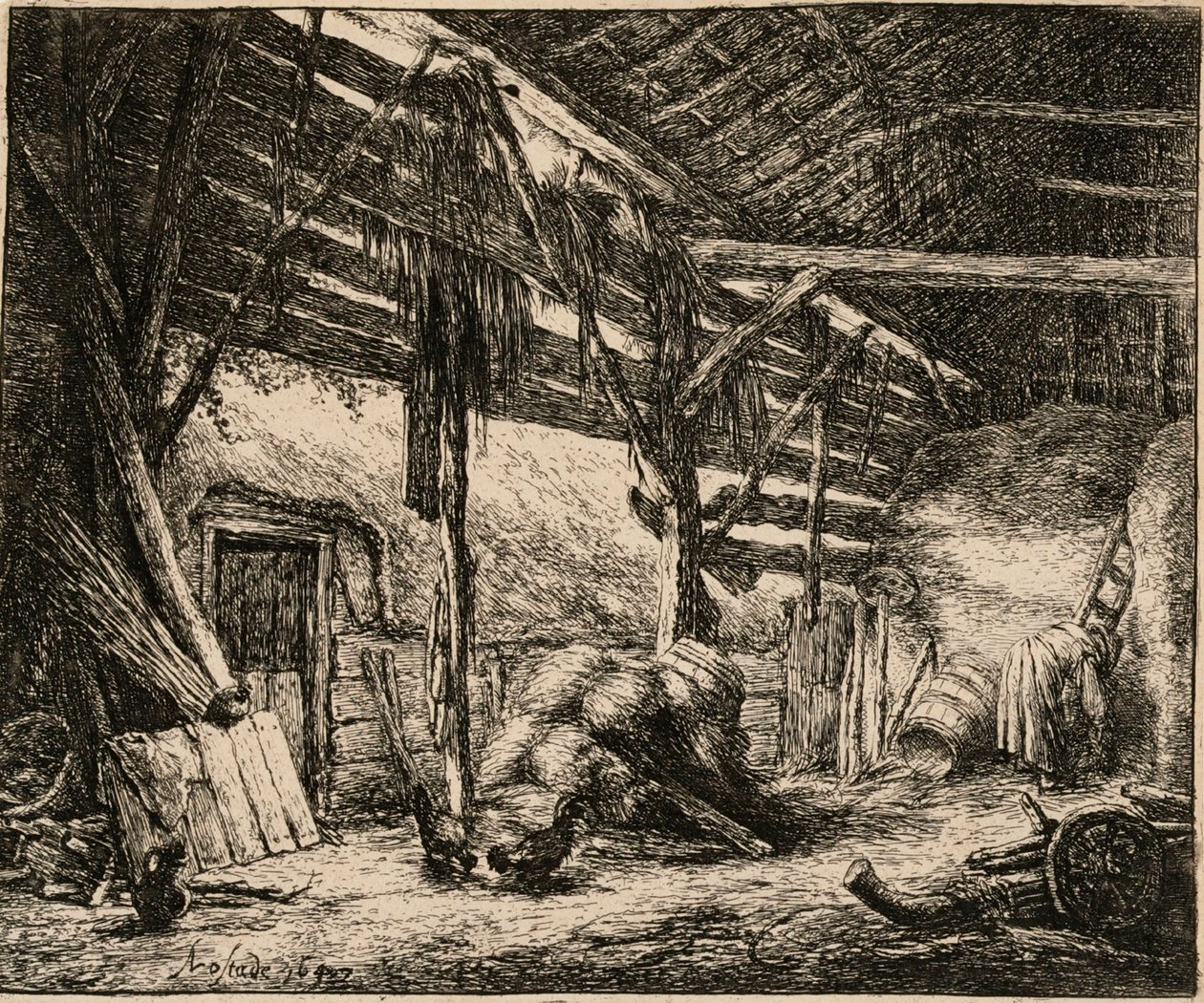 Senza titolo da Adriaen van Ostade