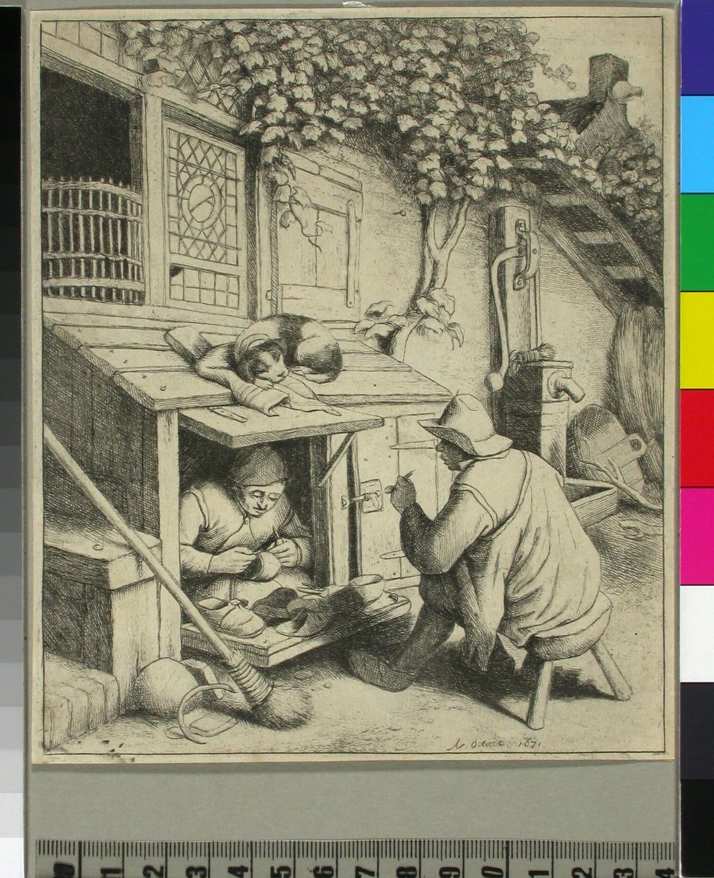 Ohne Titel da Adriaen van Ostade