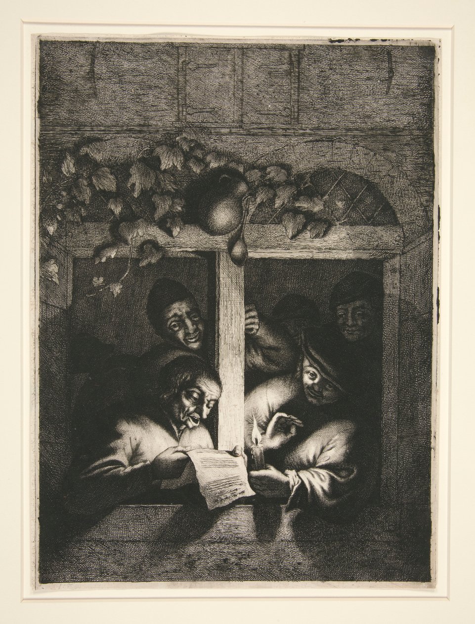 a. Il calzolaio b. I cantanti da Adriaen van Ostade