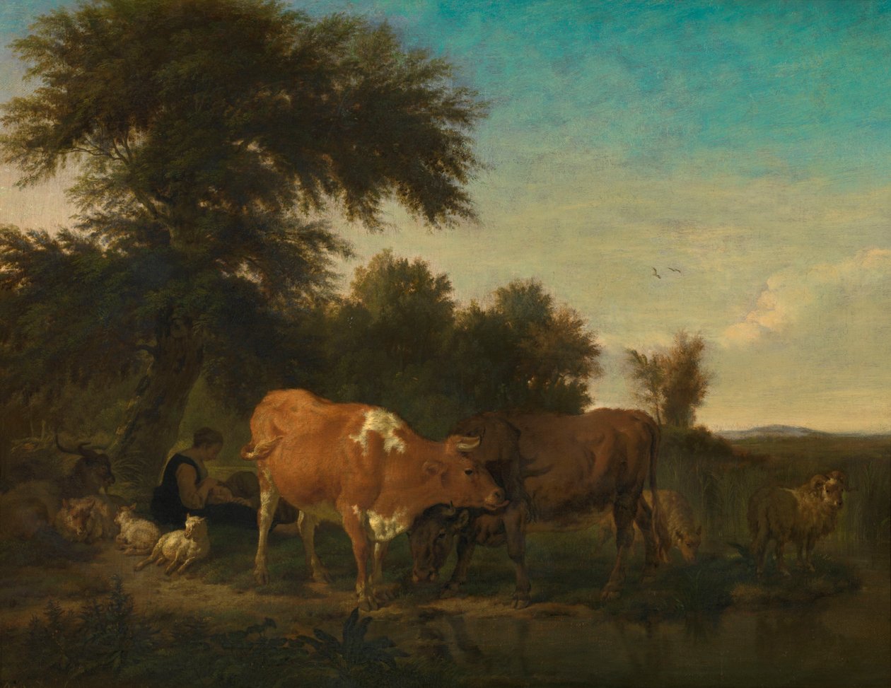 Paesaggio da Adriaen van de Velde