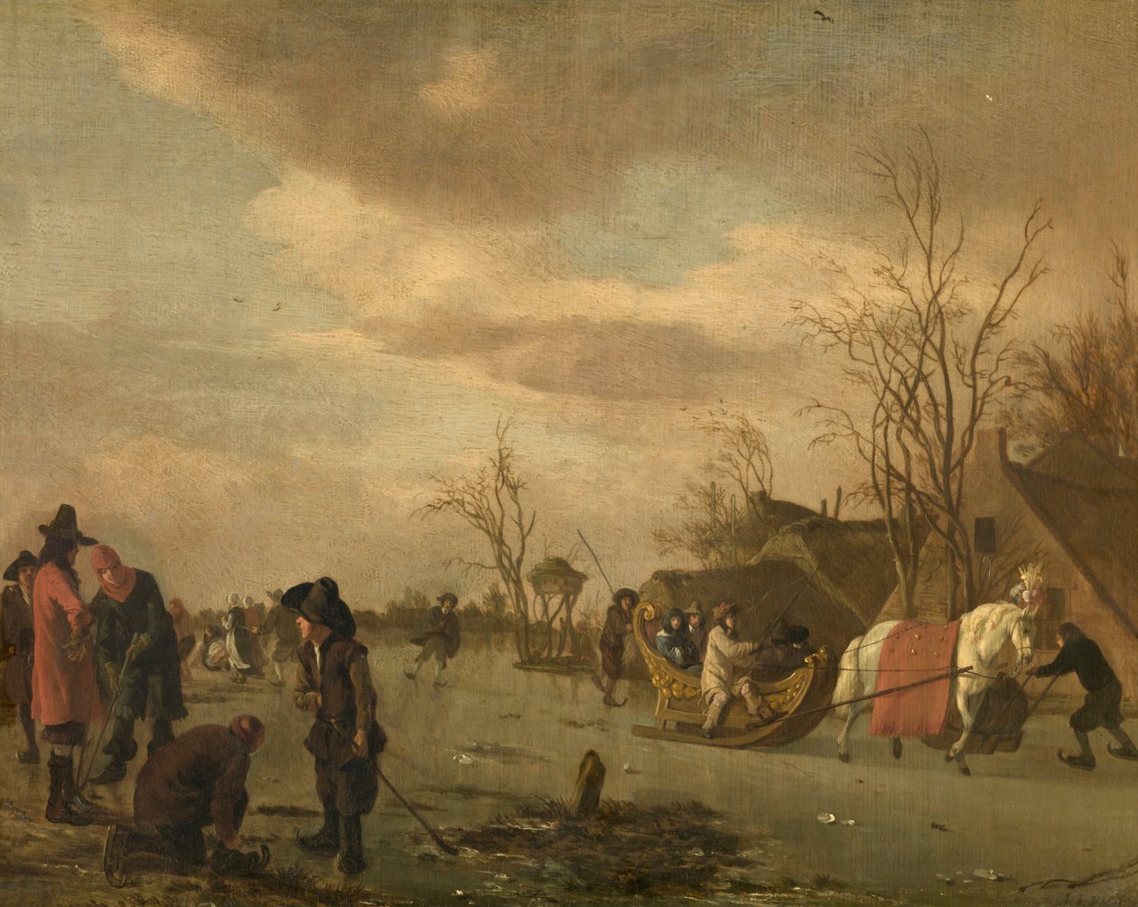 Gioie invernali da Adriaen van de Velde