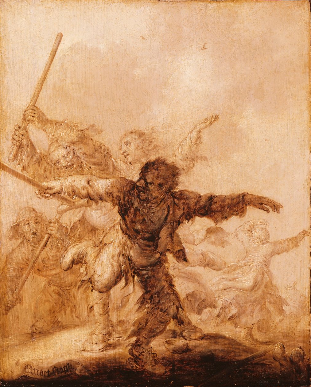 Colpi di rabbia da Adriaen van de Venne