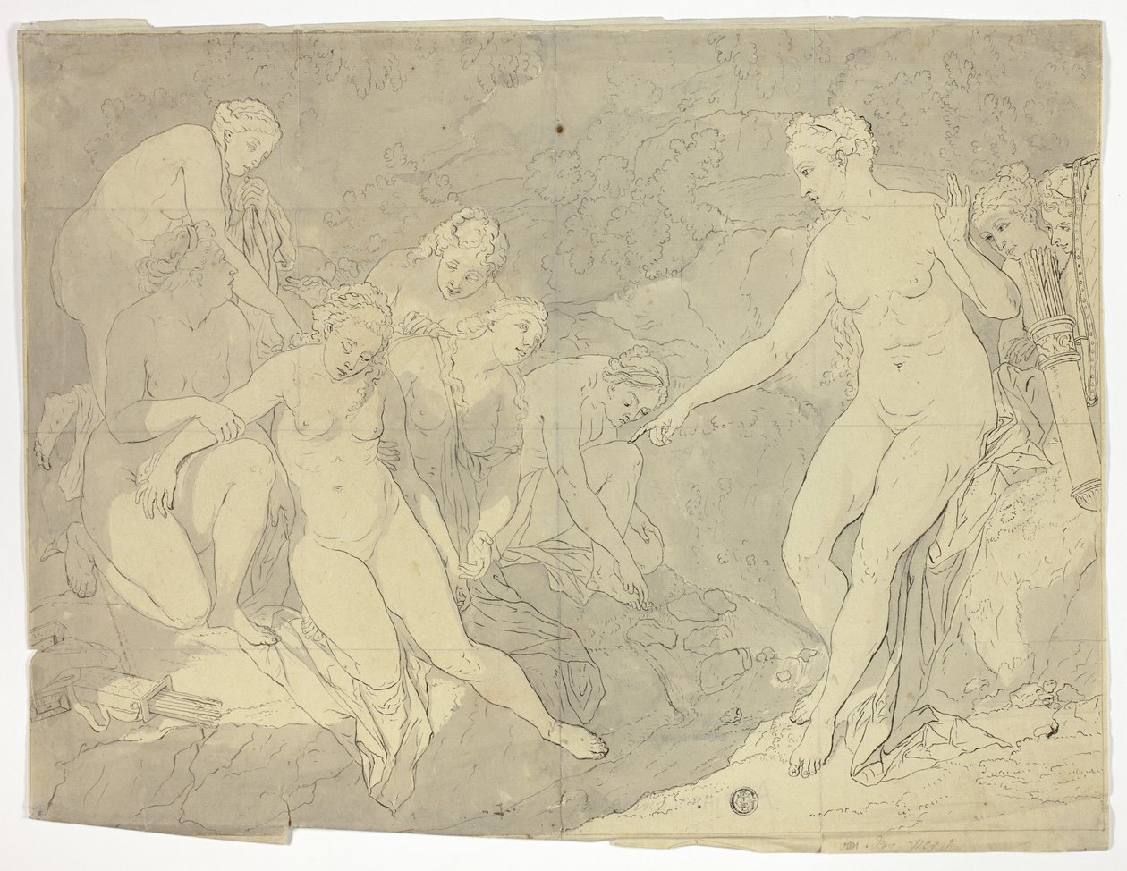 Diana e Callisto da Adriaen van der Werff