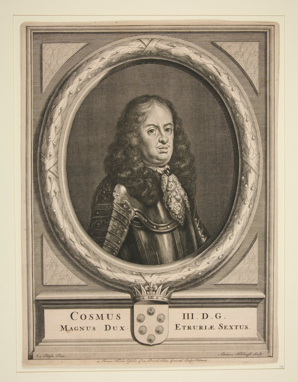 Cosimo III (1 di 31 ritratti) da Adrian Haelwegh