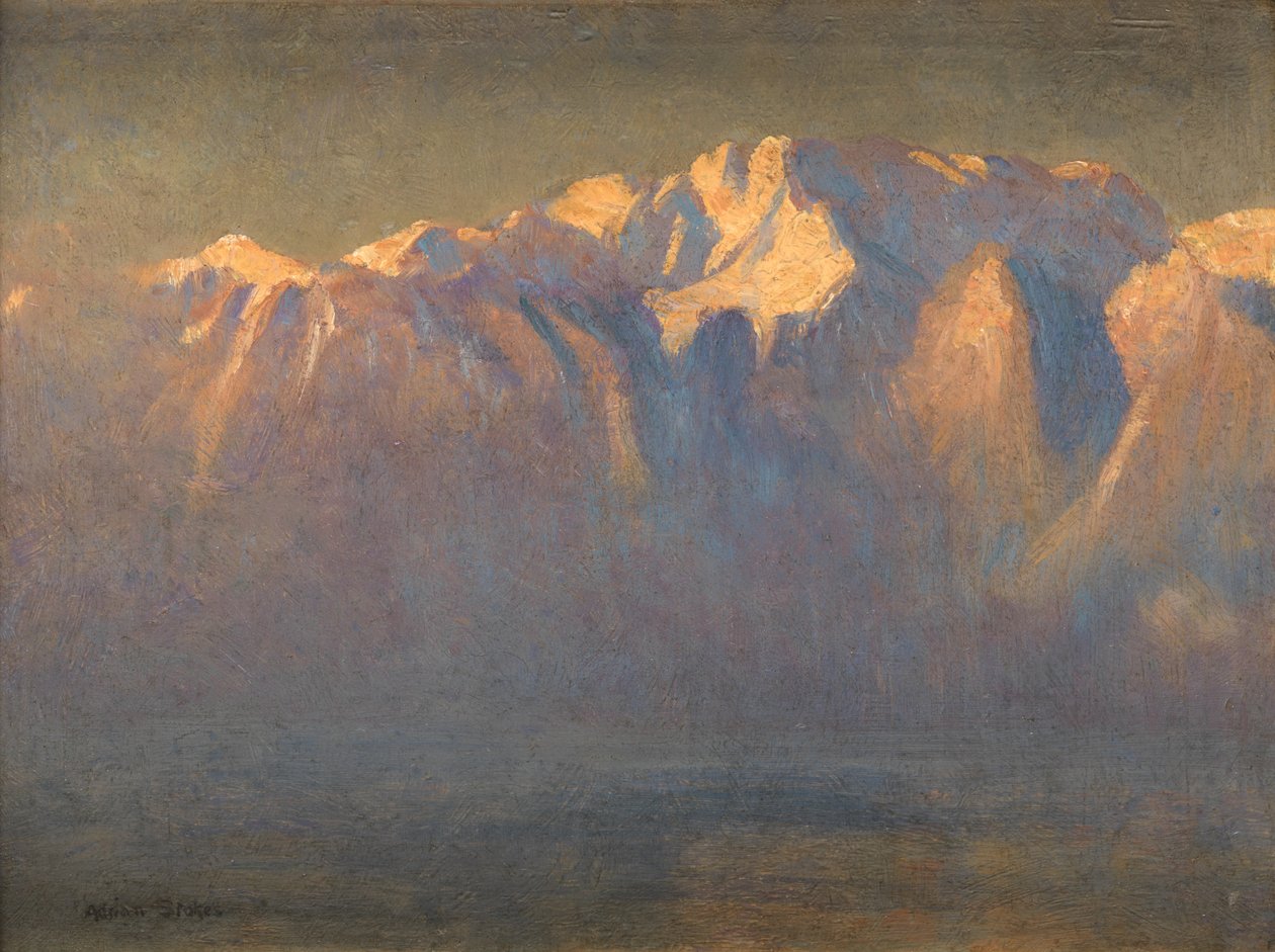 Monte Bianco da Adrian Scott Stokes
