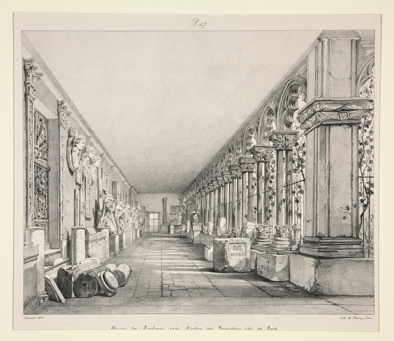 Museo di Tolosa da Adrien Dauzats
