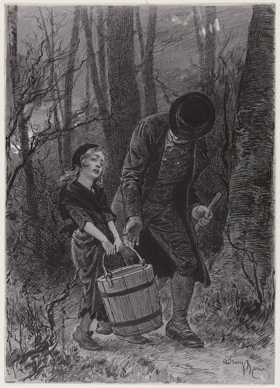 Adempimento della promessa fatta alla donna morta da Adrien Marie