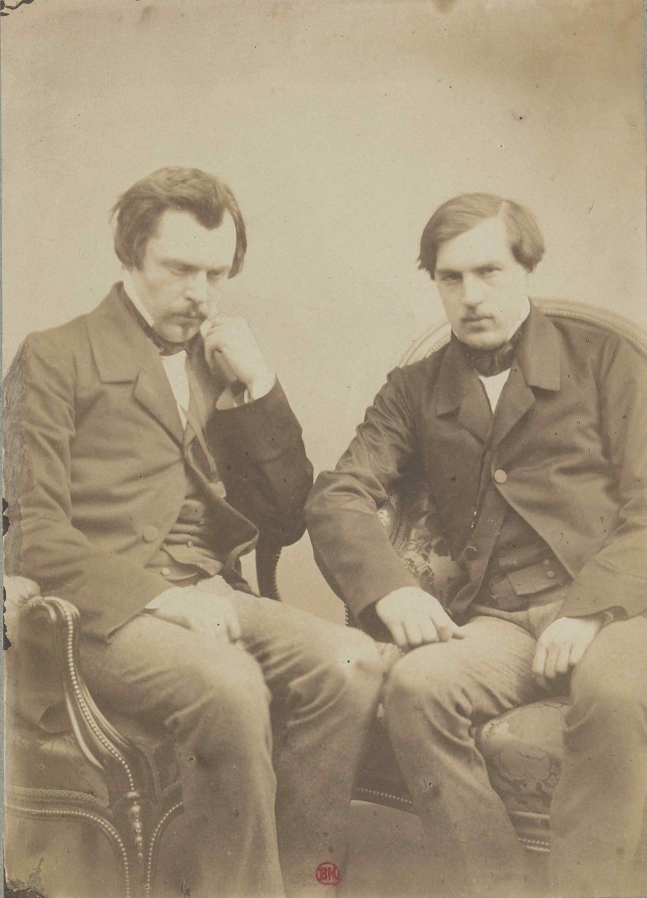 Les frères Goncourt da Adrien Tournachon