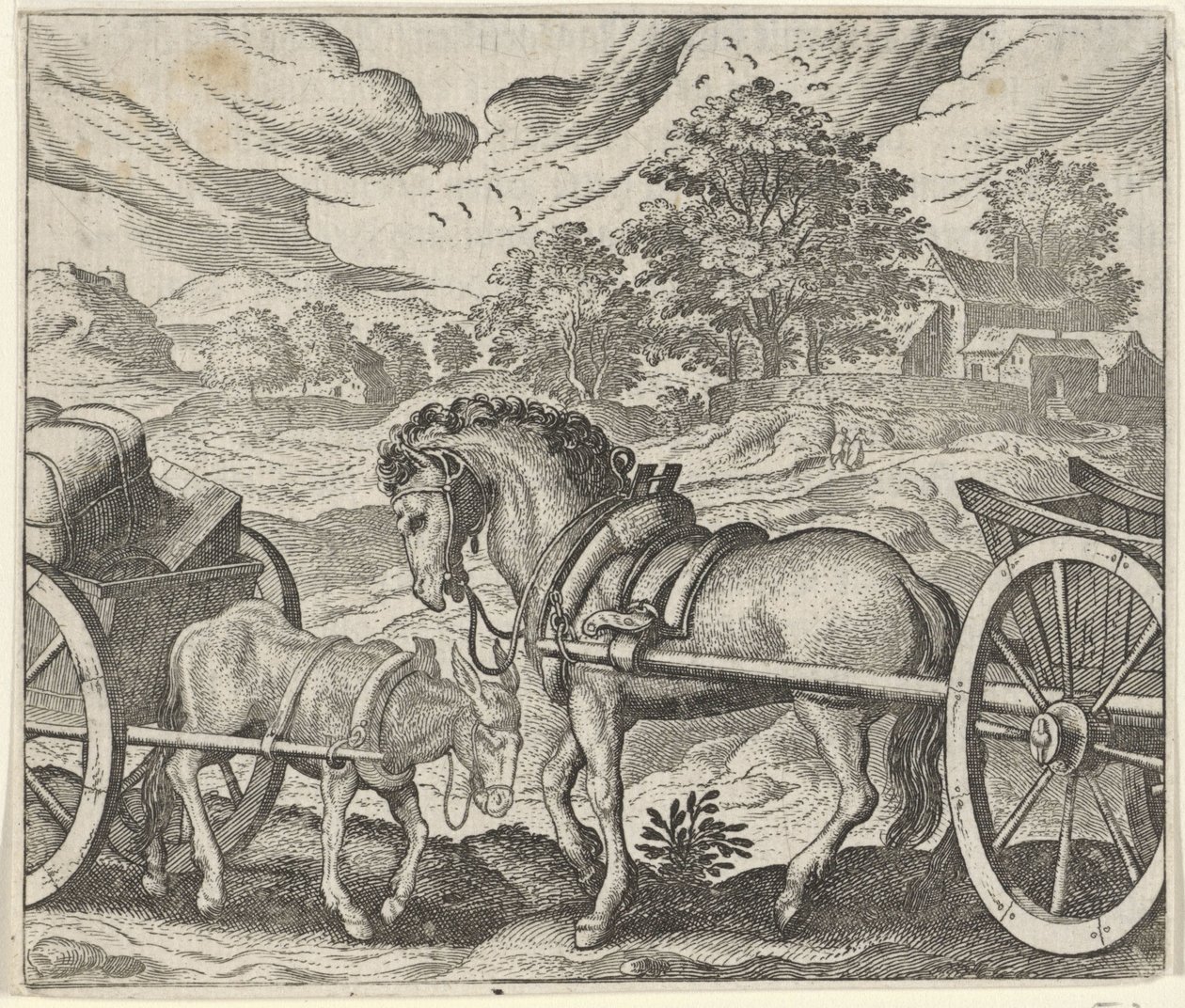 Favola del cavallo insoddisfatto e dell