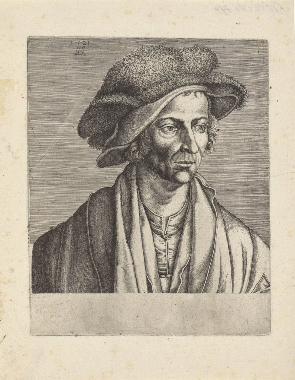 Ritratto di Joachim Patinier da Egidius  Sadeler (II)