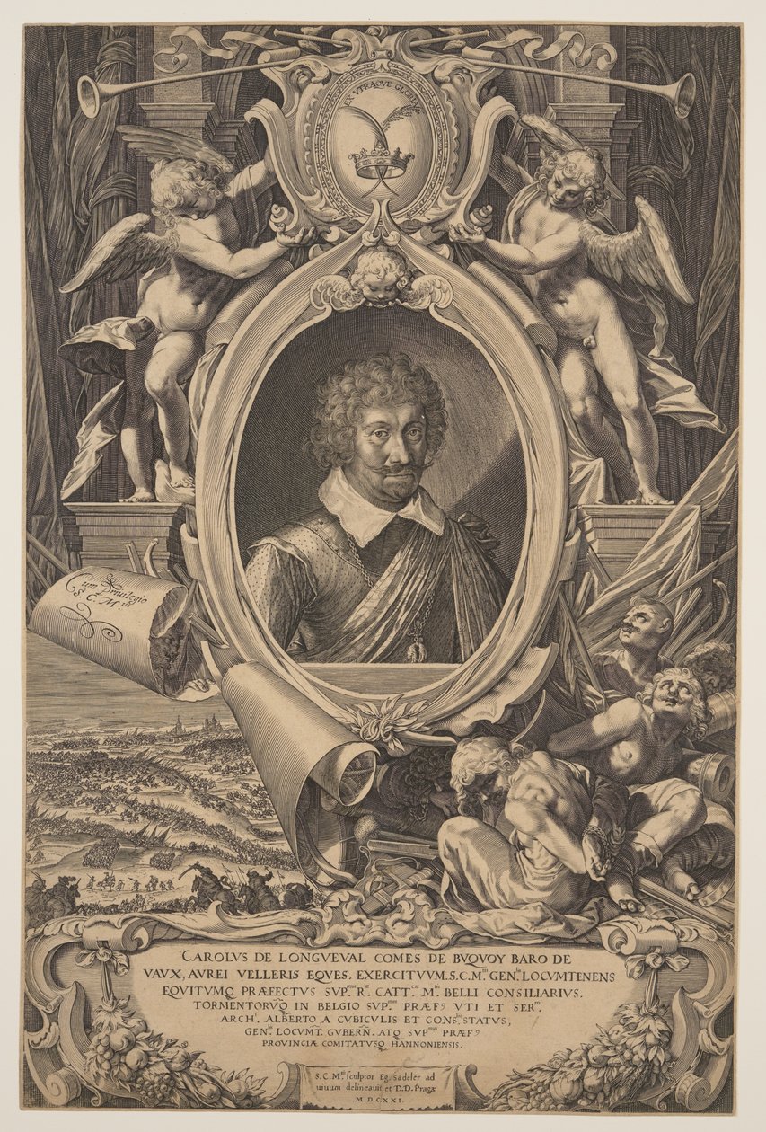 Charles Bonaventure de Longueval da Aegidius Sadeler II
