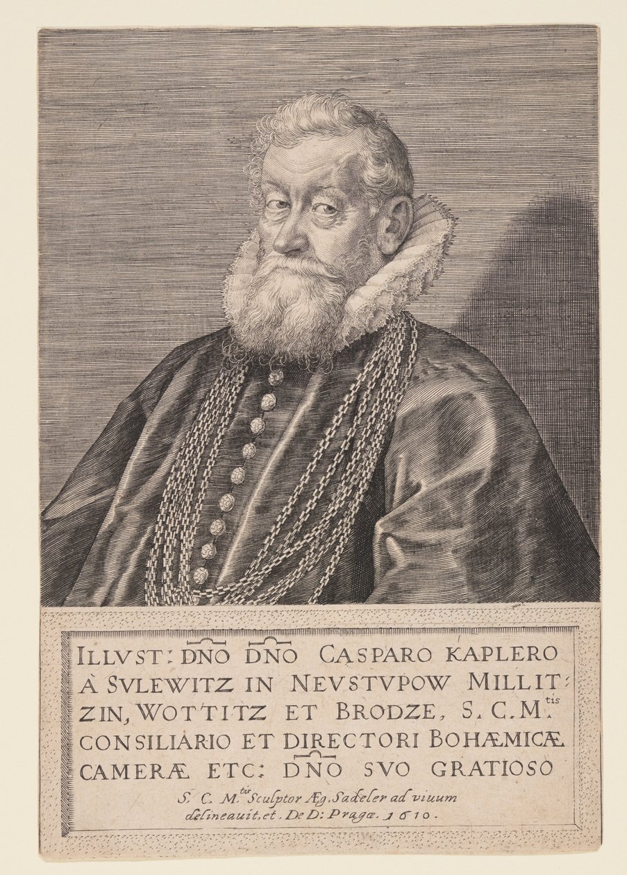 Gaspard Kaplir von Sulewitz, Consigliere dell