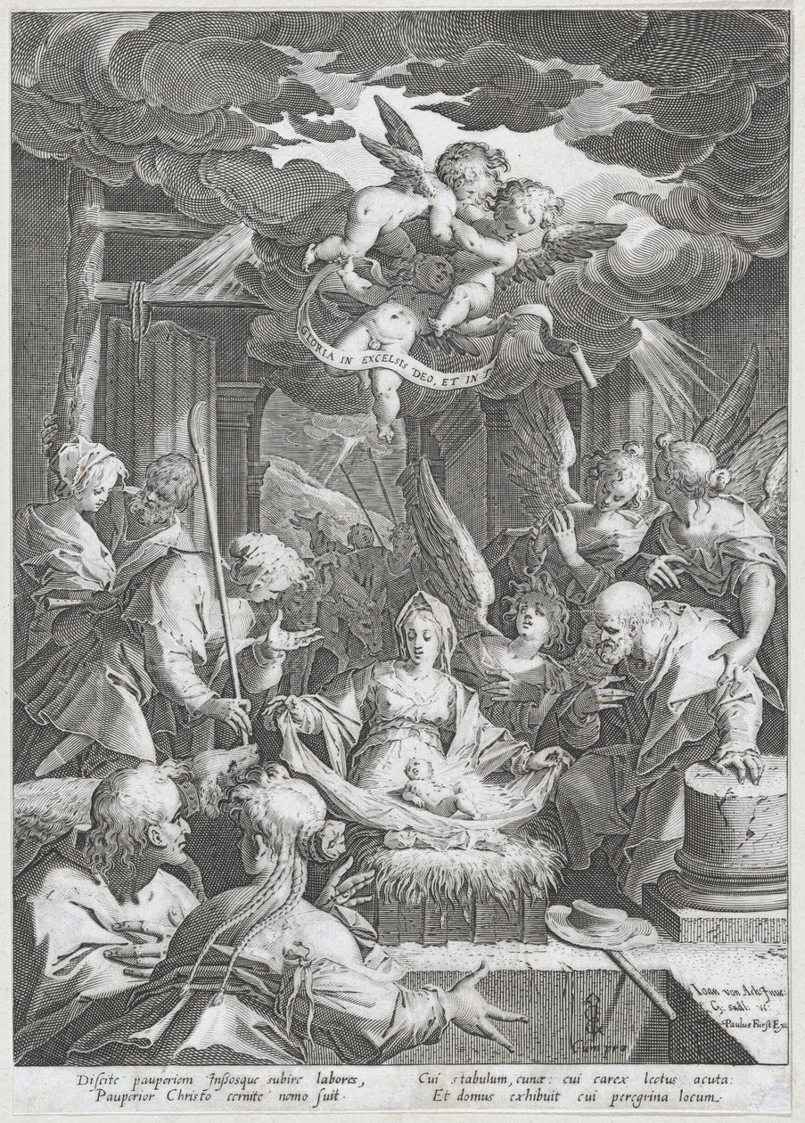 Natività da Aegidius Sadeler II