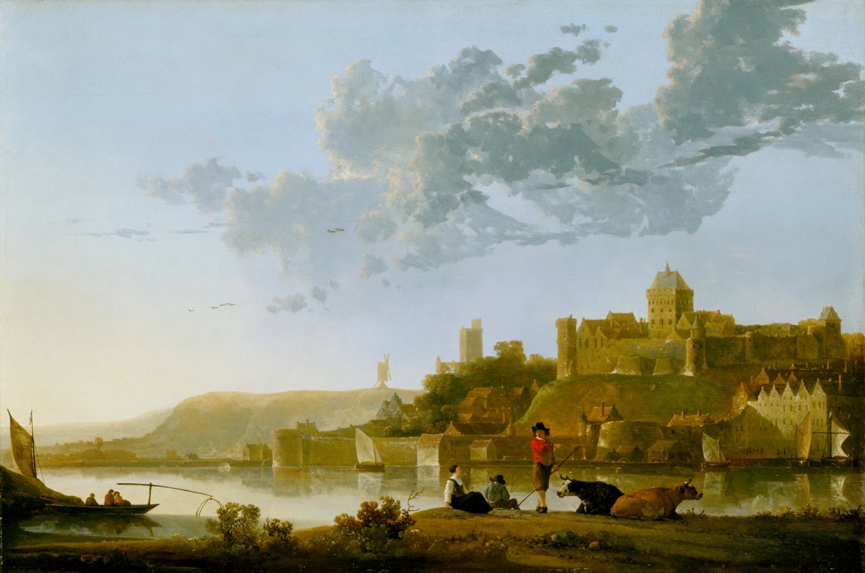 Il Valkhof a Nijmegen da Aelbert Cuyp